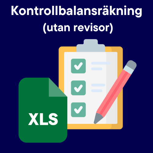 Hur går en kontrollbalansräkning till – steg för steg för aktiebolag
