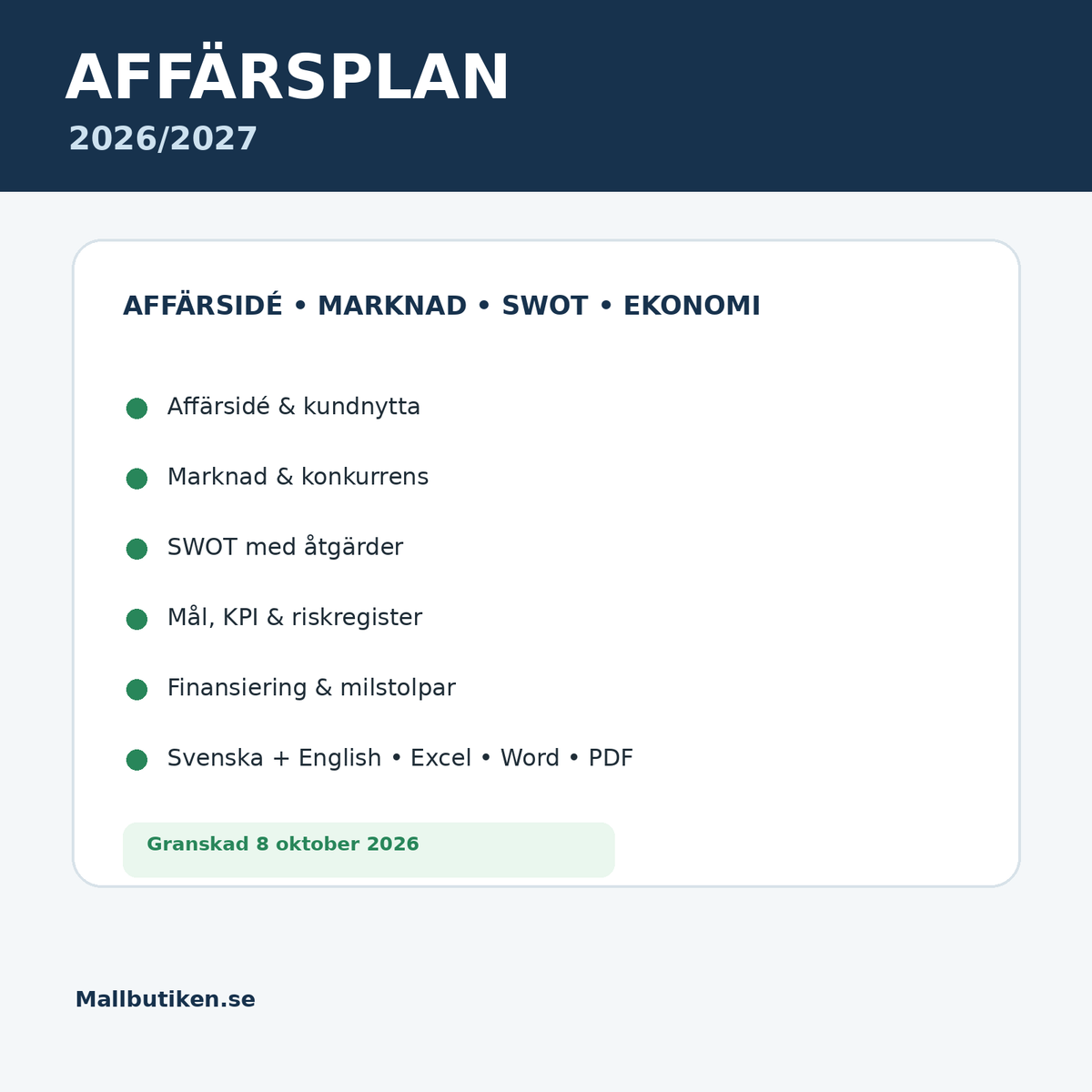 Affärsplan 2026/2027 – huvudbild