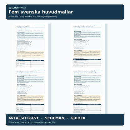 Umgängesavtal och umgängesschema – verkliga förhandsvisningar av avtal scheman hämtning och socialnämndskontroll